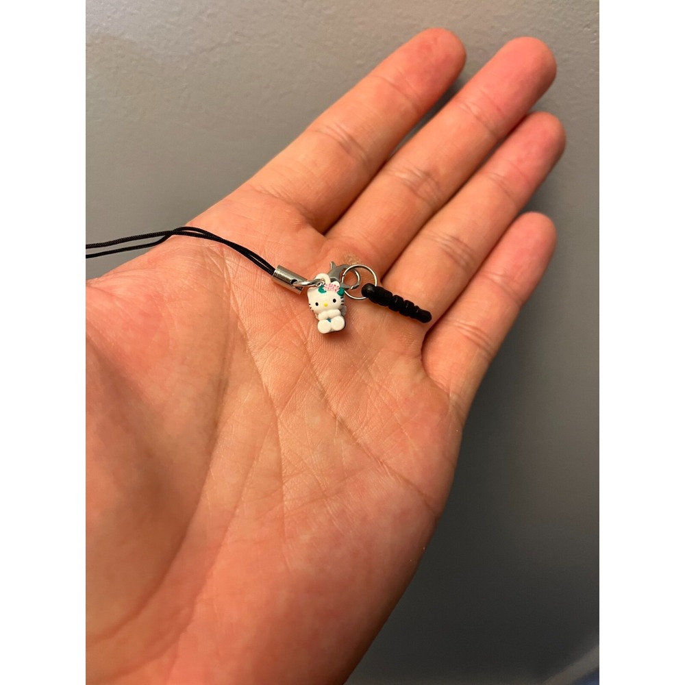 Sanrio Micro Hello Kitty Angel Phone Plug Charm
